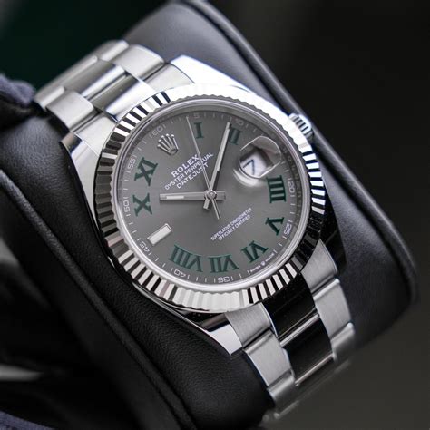 rolex datejust winbledon